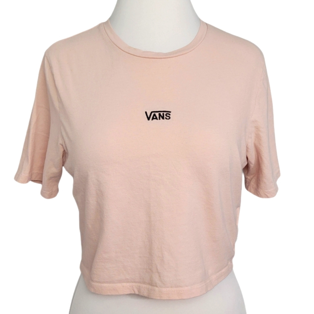 Vans Women's Pink Crop Top